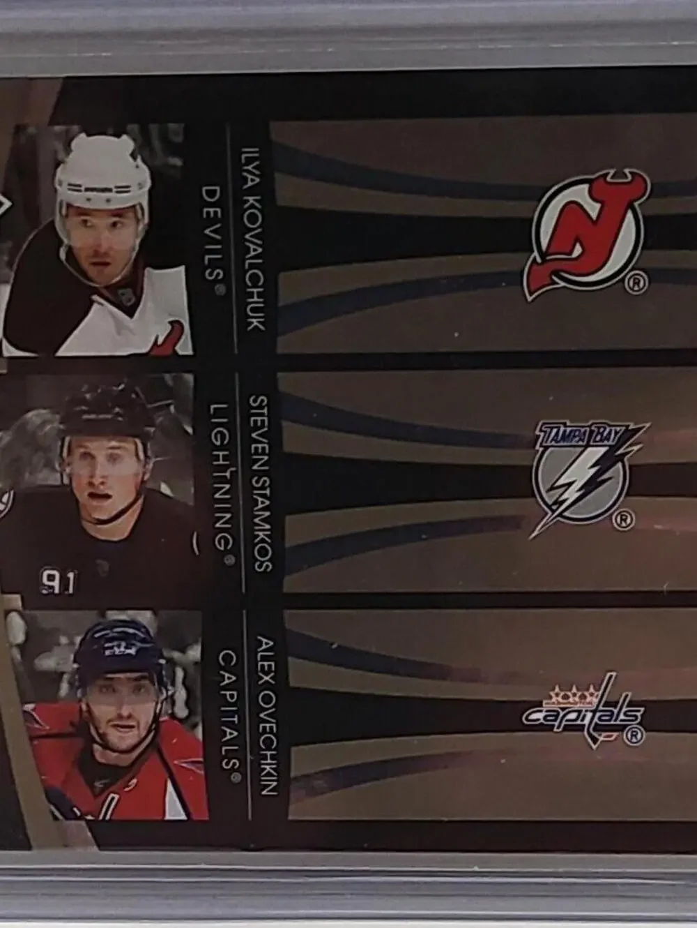 2010 Panini Limited Trios Ilya Kovalchuk, Steven Stamkos, Alex Ovechkin